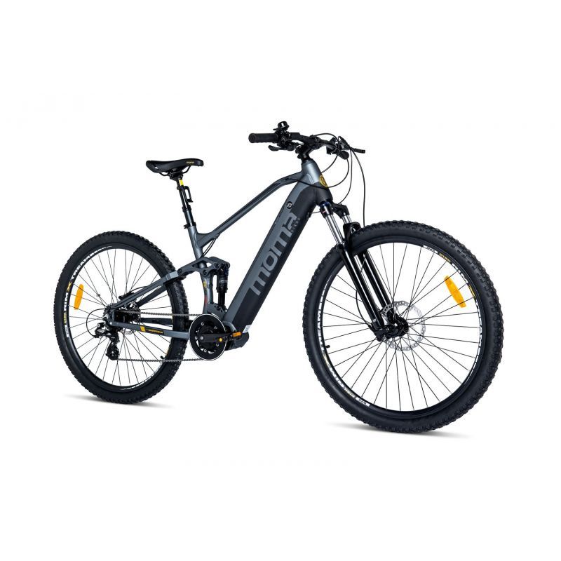Moma Bikes E-MTB Full Suspension 29” Pro Motor Central